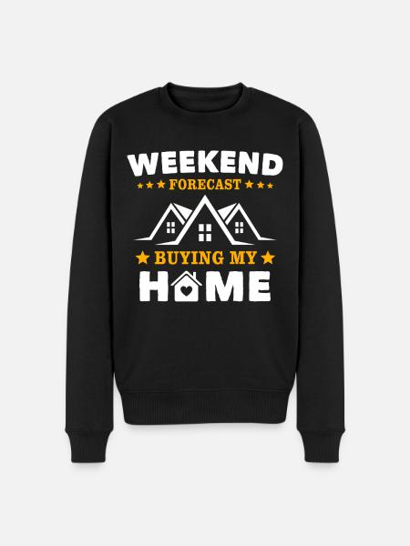 Homeowner - Men's Premium Organic Jumper - black