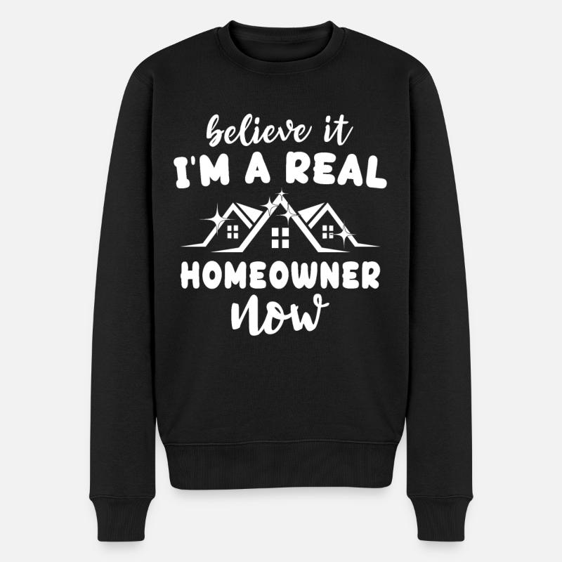 Propriétaire - Pull Premium bio Homme - noir