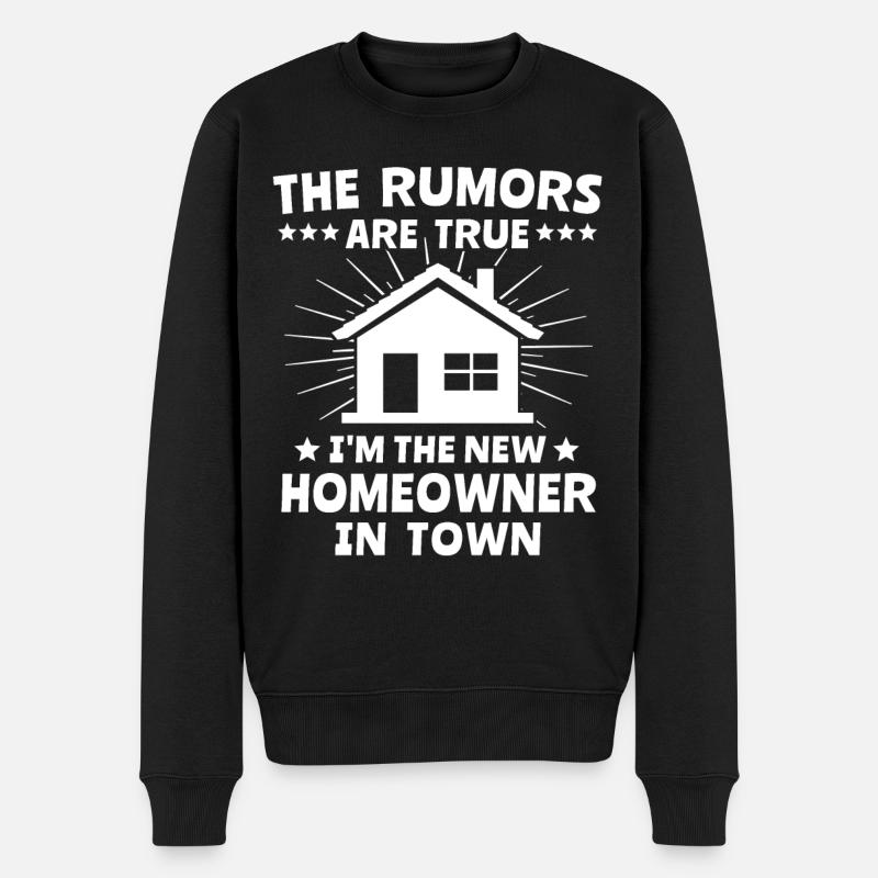 Propriétaire - Pull Premium bio Homme - noir