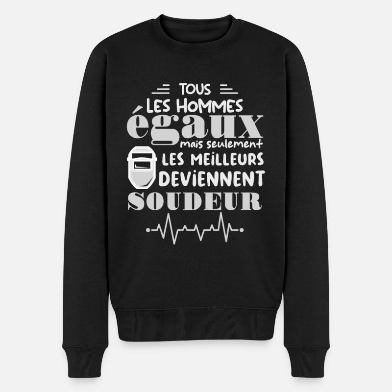 Soudeur Soudure Soudage - Pull Premium bio Homme - noir