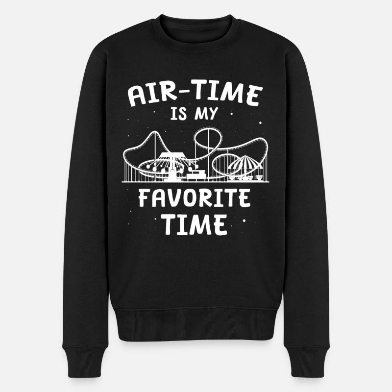 Roller Coaster Roller Coaster Rider - Pull Premium bio Homme - noir