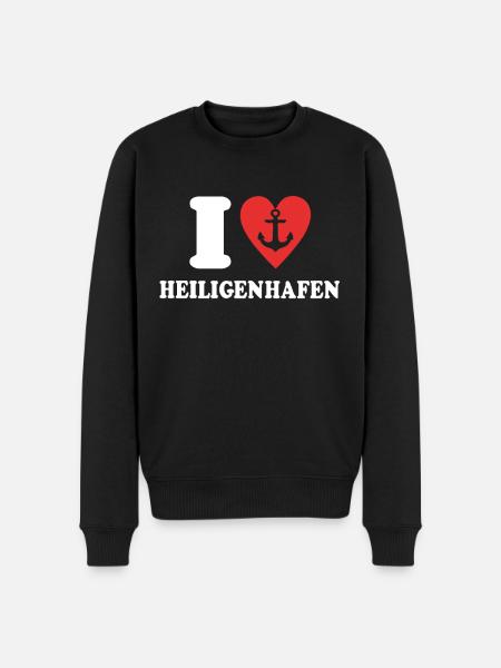 J’aime Heiligenhafen Chers Heiligenhafeners - Pull Premium bio Homme - noir
