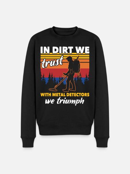 Dirt Fishing Probes - Men's Premium Organic Jumper - black
