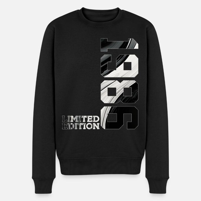 LIMITED EDITION 1986 40. GEBURTSTAG - Männer Premium Bio Pullover - Schwarz