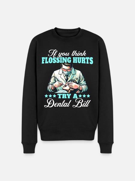 Dentiste Dentist - Pull Premium bio Homme - noir