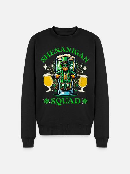 Manigance de la Saint-Patrick - Pull Premium bio Homme - noir