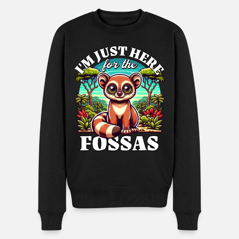 Fossas - Pull Premium bio Homme - noir