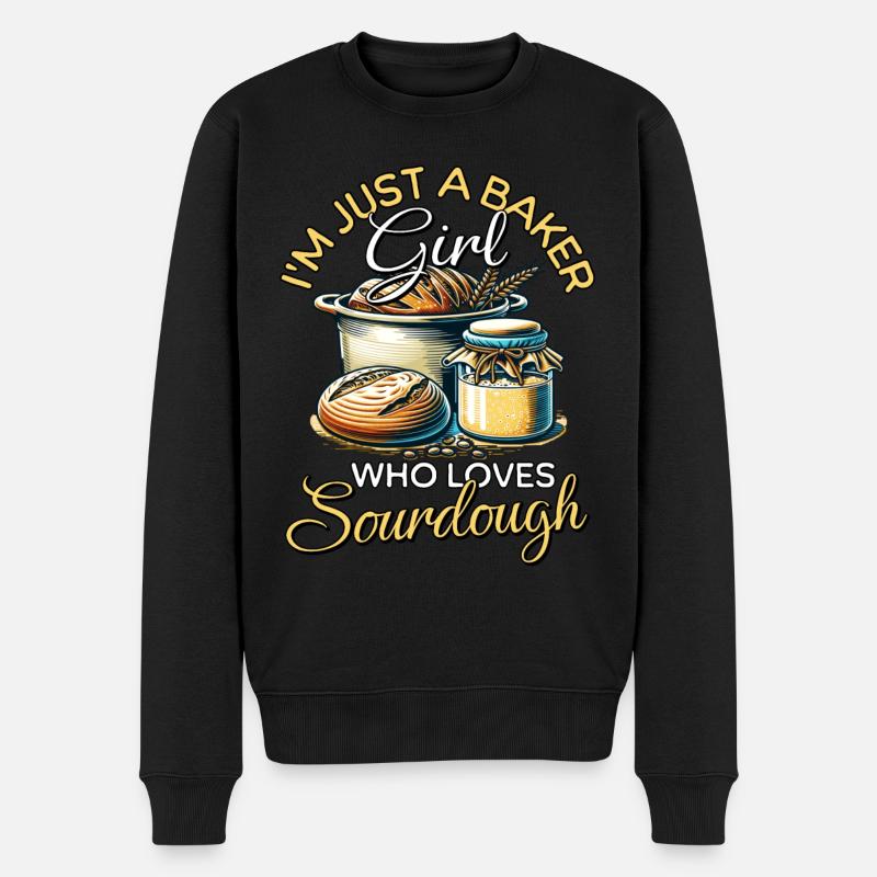 Fille au levain - Pull Premium bio Homme - noir