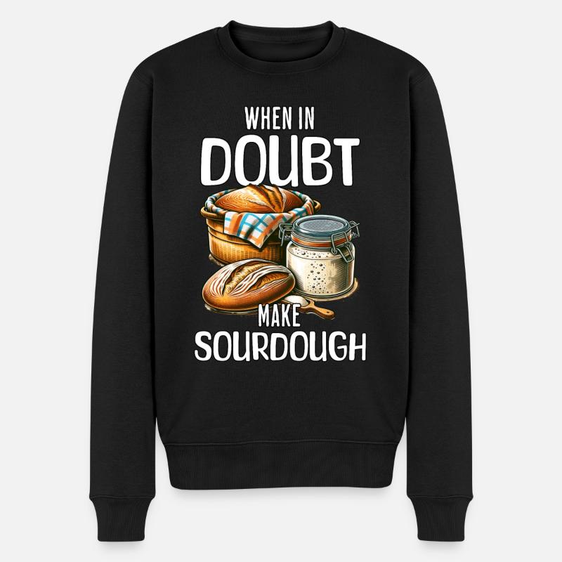 Dictons sur le levain - Pull Premium bio Homme - noir