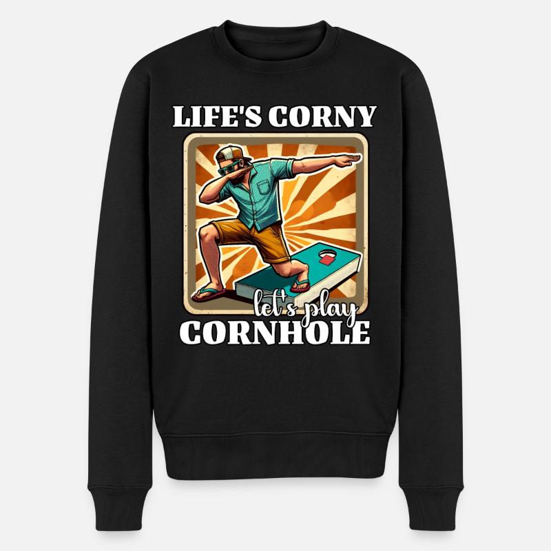 Cornhole - Pull Premium bio Homme - noir