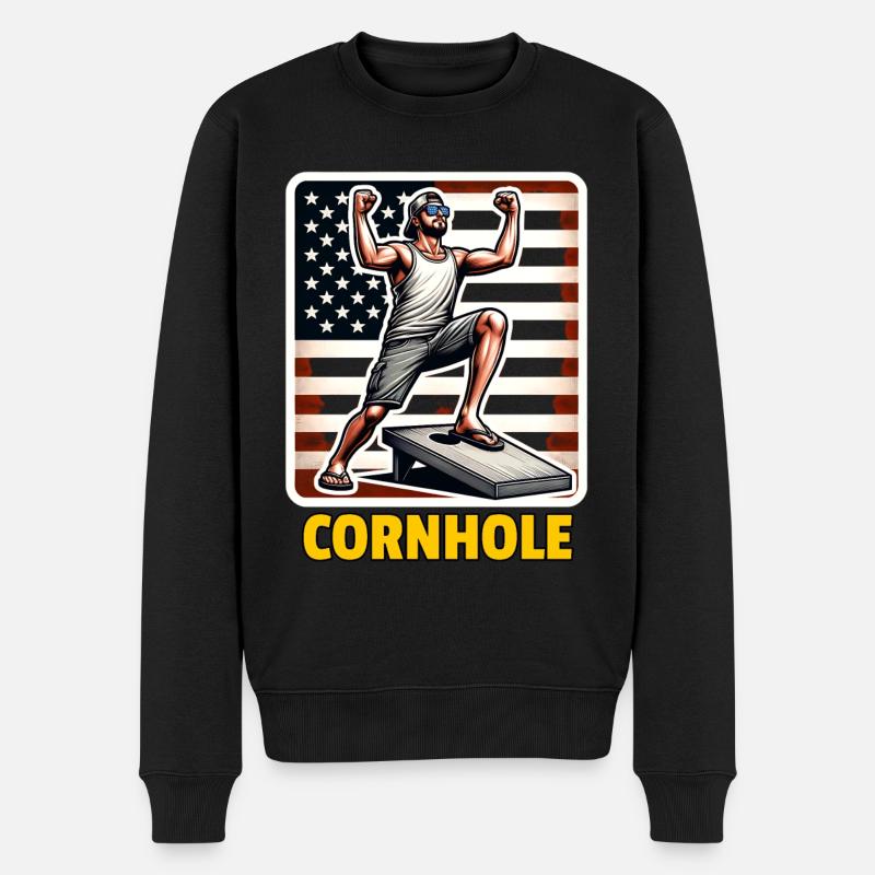 Cornhole - Pull Premium bio Homme - noir