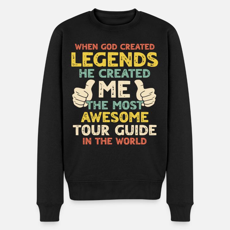 Guide - Pull Premium bio Homme - noir