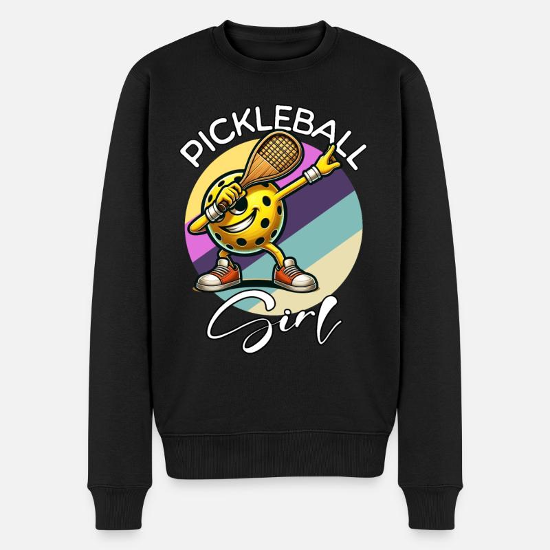 Fille de pickleball - Pull Premium bio Homme - noir