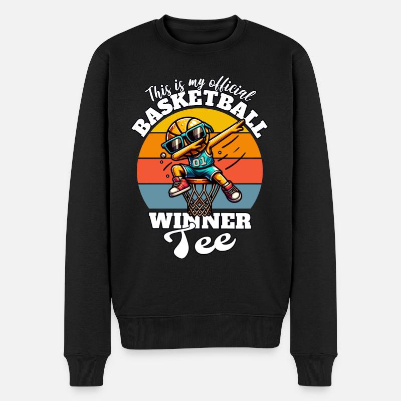 Basketteur - Pull Premium bio Homme - noir