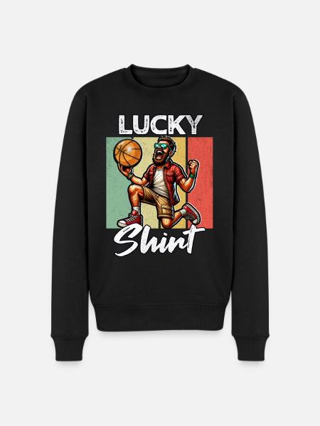 Basket-ball - Pull Premium bio Homme - noir