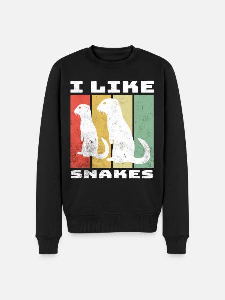 Dictons de suricate - Pull Premium bio Homme - noir