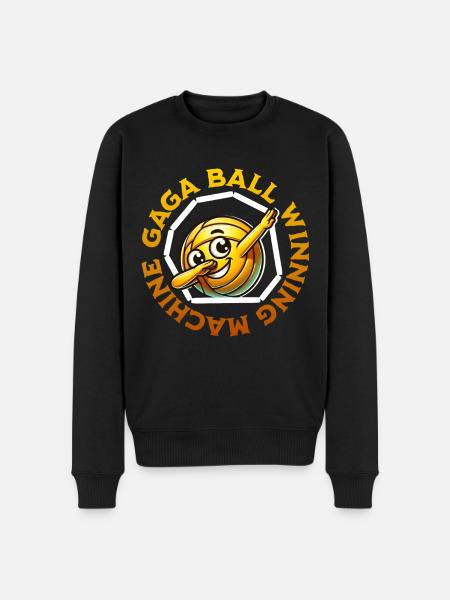 Gaga Ball Gewinner - Männer Premium Bio Pullover - Schwarz