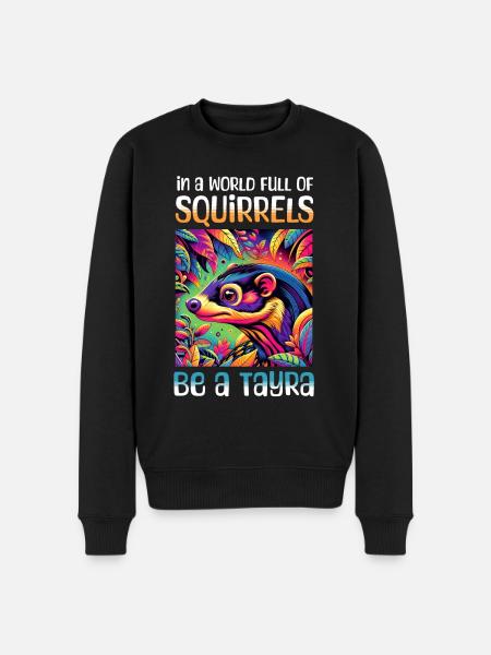 Funny Marten Sayings - Men's Premium Organic Jumper - black