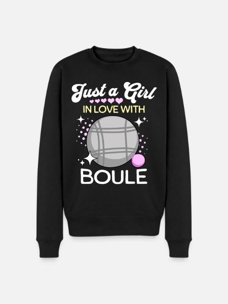 Boule Filles - Pull Premium bio Homme - noir
