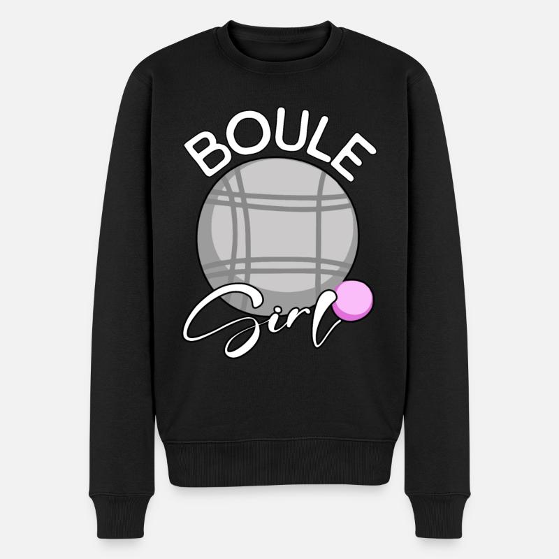 Boule Girl - Pull Premium bio Homme - noir