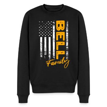 Bell USA - Men's Premium Organic Jumper - black - Front - Nico (187cm)