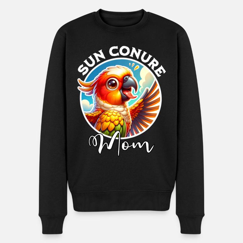 Sun Conure Maman - Pull Premium bio Homme - noir