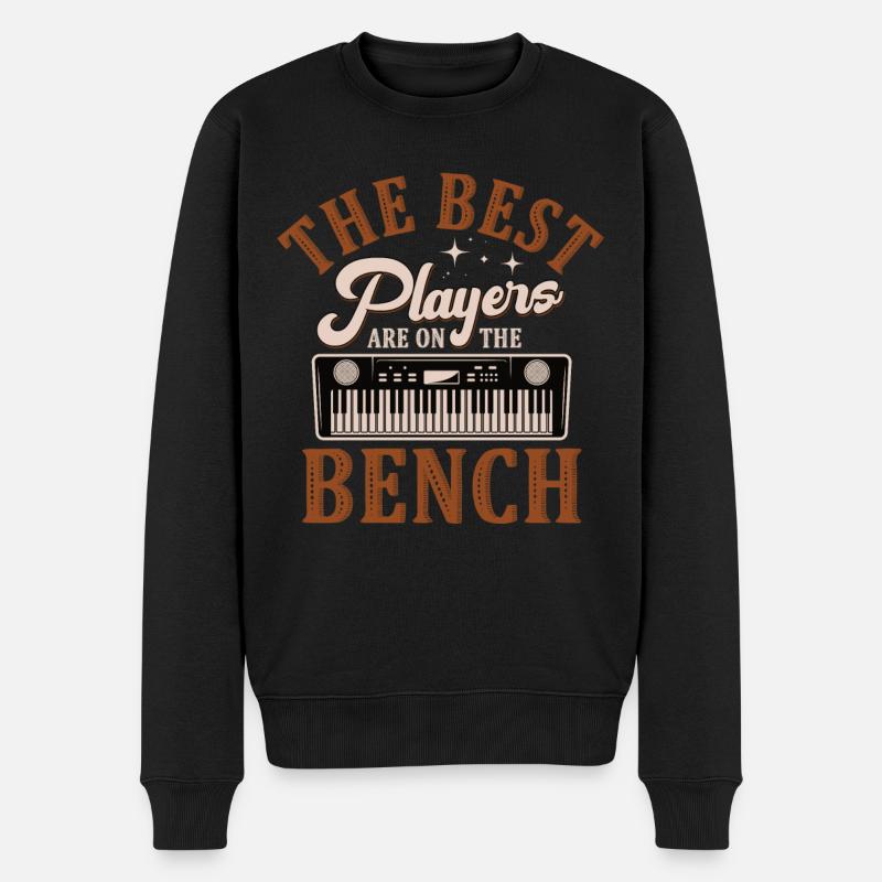 Les meilleurs joueurs Pianiste Pianiste - Pull Premium bio Homme - noir