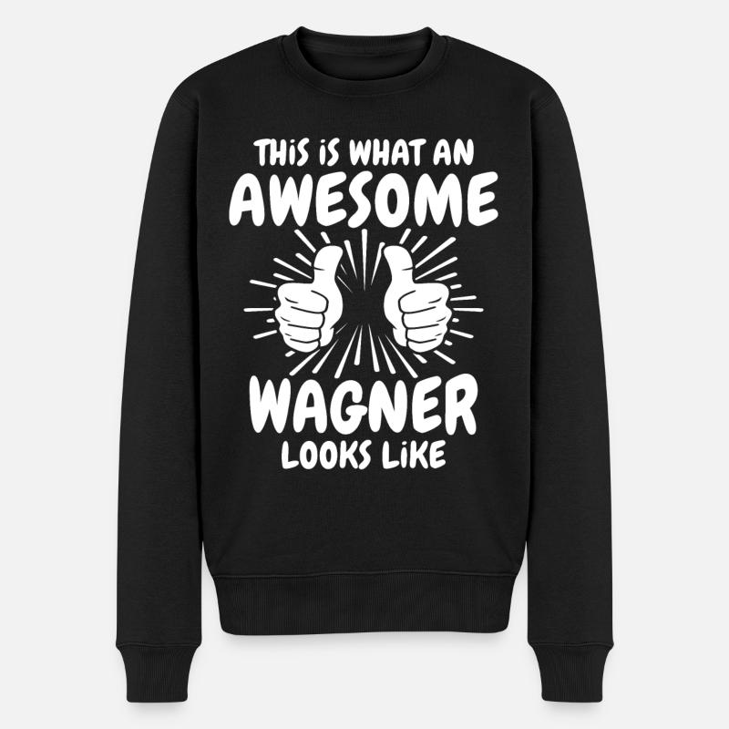 Wainwright - Pull Premium bio Homme - noir