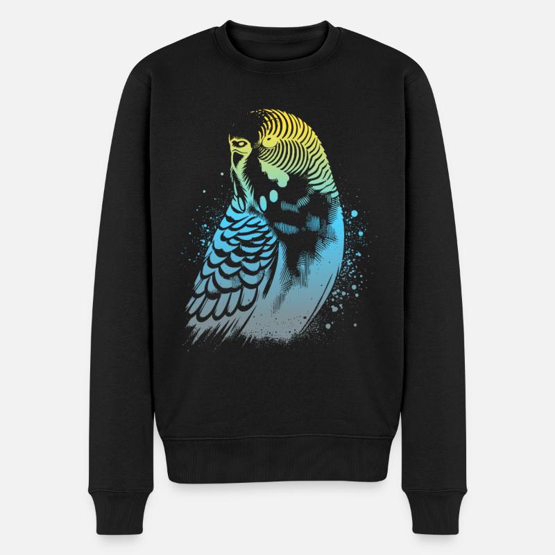 Dictons de perruche - Pull Premium bio Homme - noir