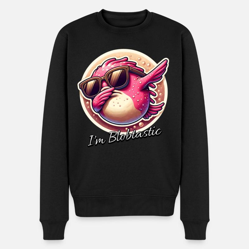 Blobfish Dicton Blobfish - Pull Premium bio Homme - noir
