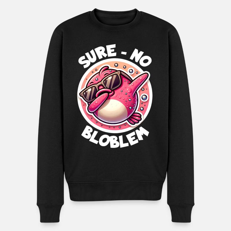 Dicton Blobfish - Pull Premium bio Homme - noir