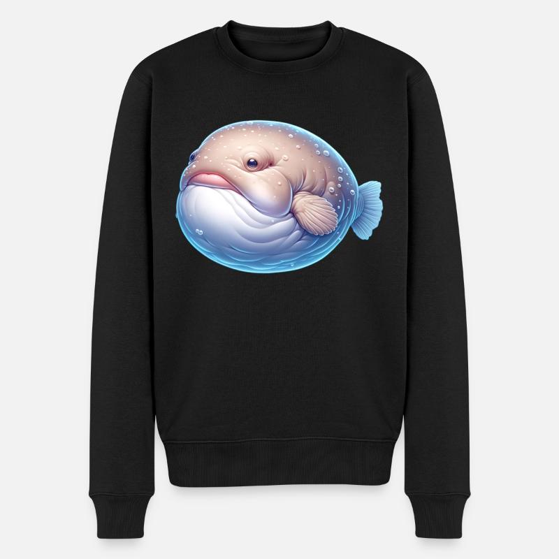 Blobfish Blobfisch - Pull Premium bio Homme - noir