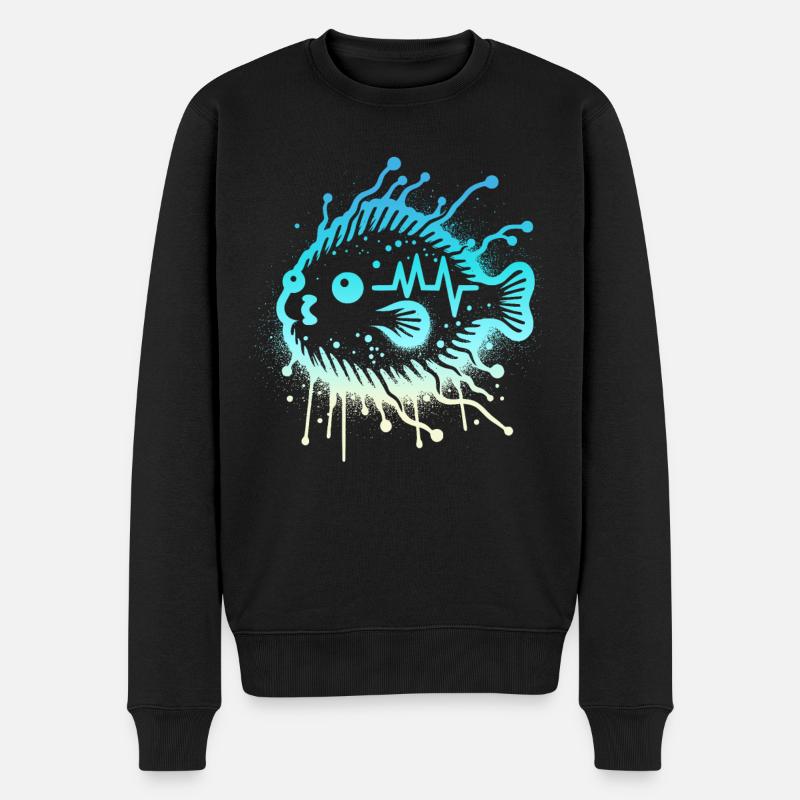 Blobfish Cardio Blobfisch - Pull Premium bio Homme - noir