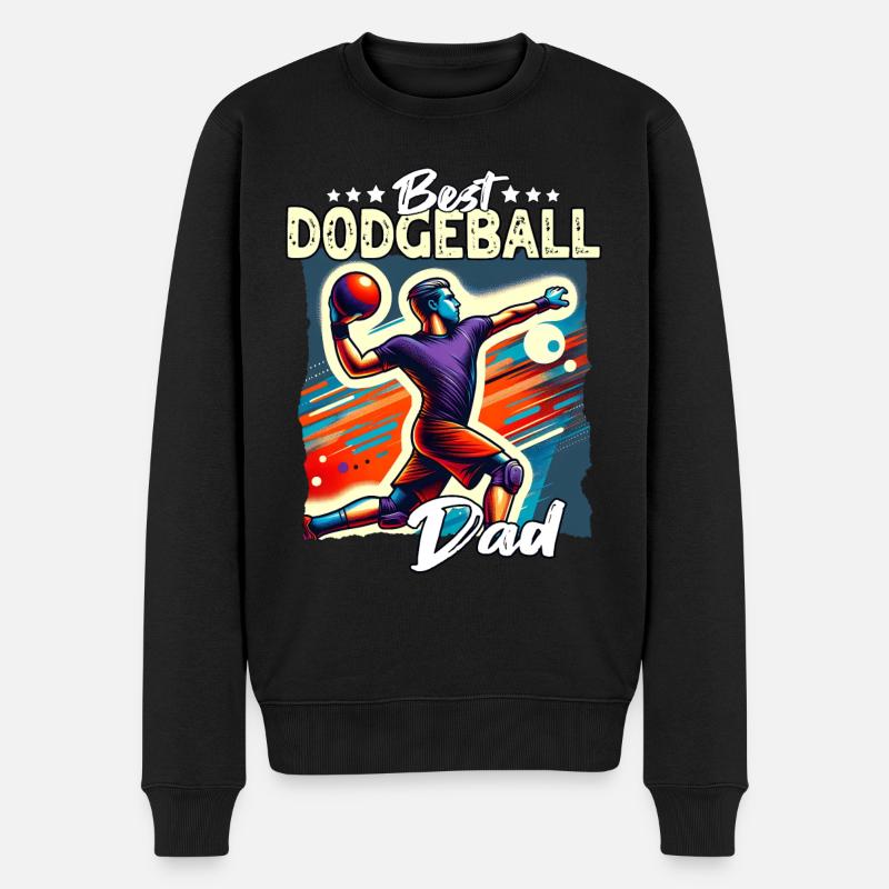 Papa ballon chasseur - Pull Premium bio Homme - noir