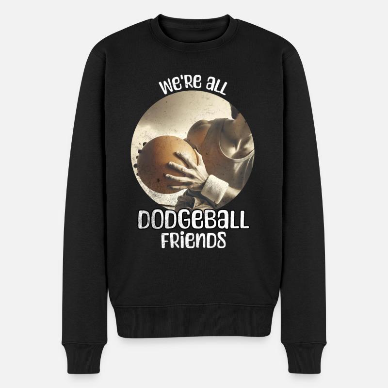 Dictons de ballon chasseur - Pull Premium bio Homme - noir