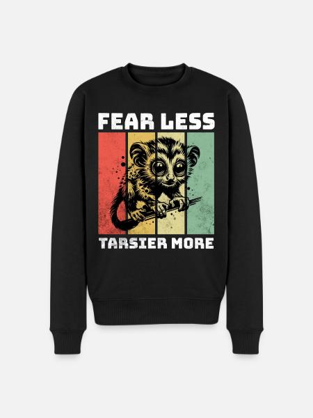 Tarsier Koboldmaki - Pull Premium bio Homme - noir