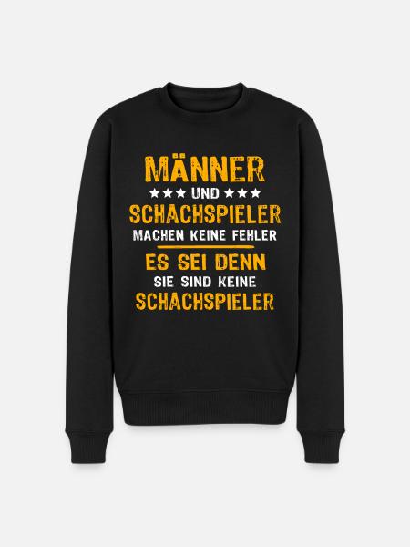 Chess Player Chess - Men's Premium Organic Jumper - black