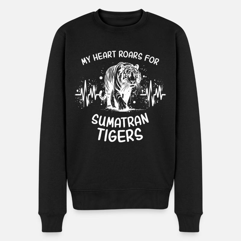Sumatra Tiger Heartline - Pull Premium bio Homme - noir