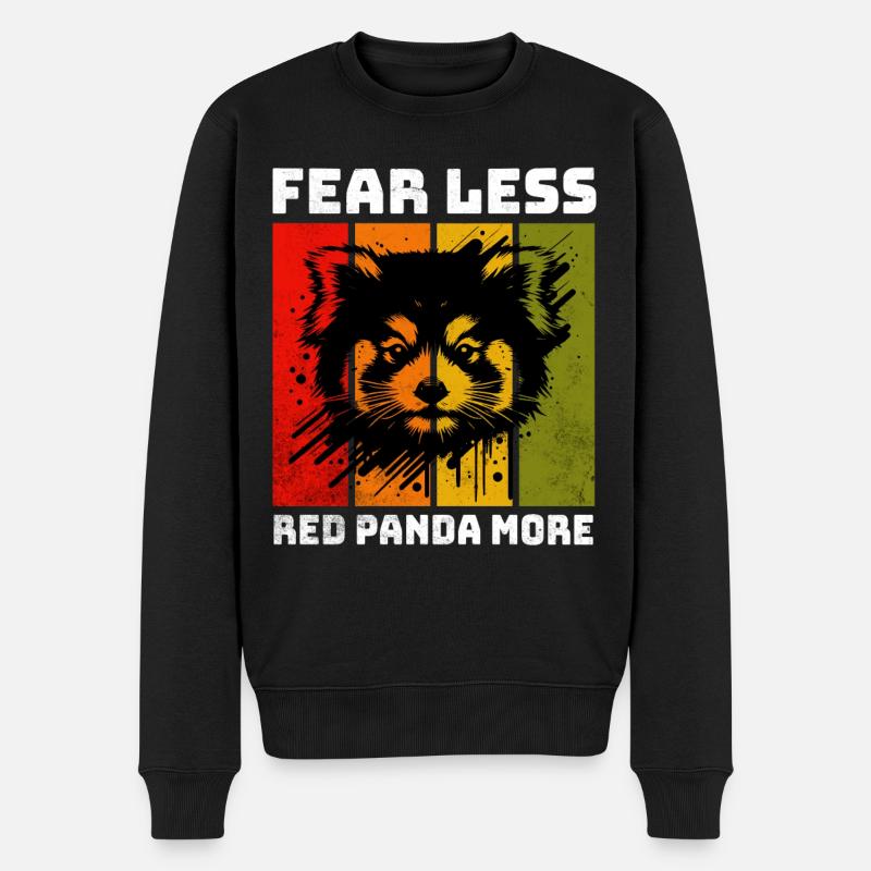 Petit panda - Pull Premium bio Homme - noir