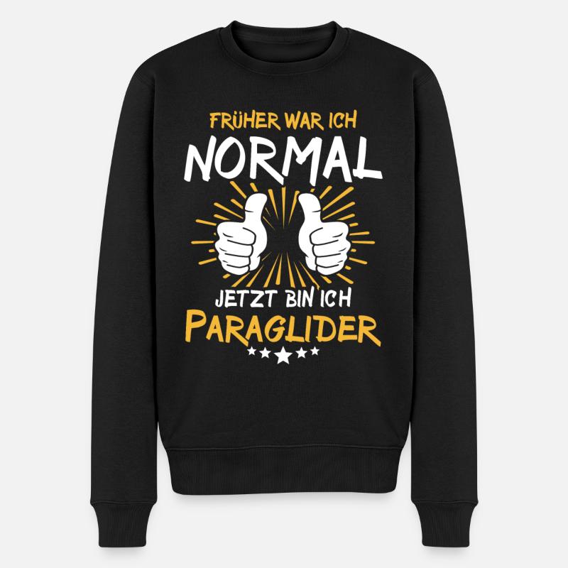 Parapente Spruch - Pull Premium bio Homme - noir