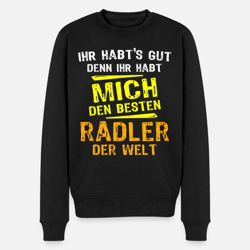 Cadeau Radler - Pull Premium bio Homme - noir