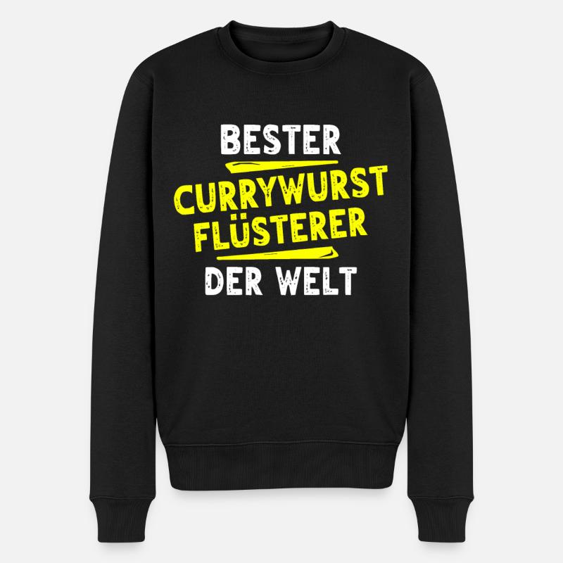 Cadeau Currywurst - Pull Premium bio Homme - noir