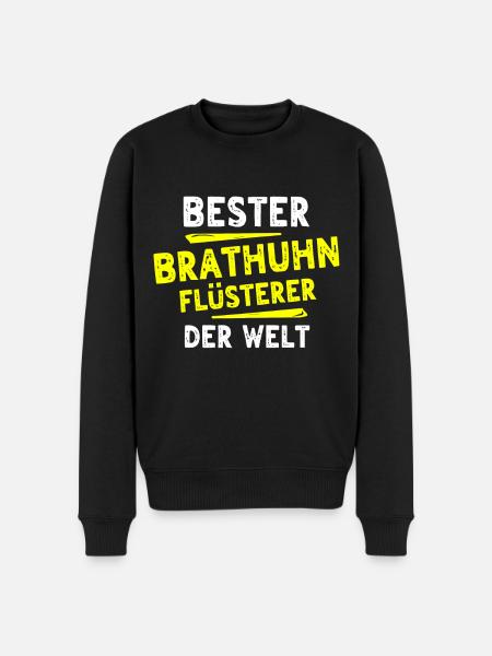 Roast chicken gift - Men's Premium Organic Jumper - black