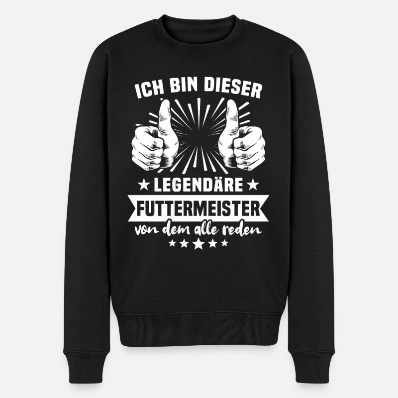 Futtermeister Legend - Pull Premium bio Homme - noir