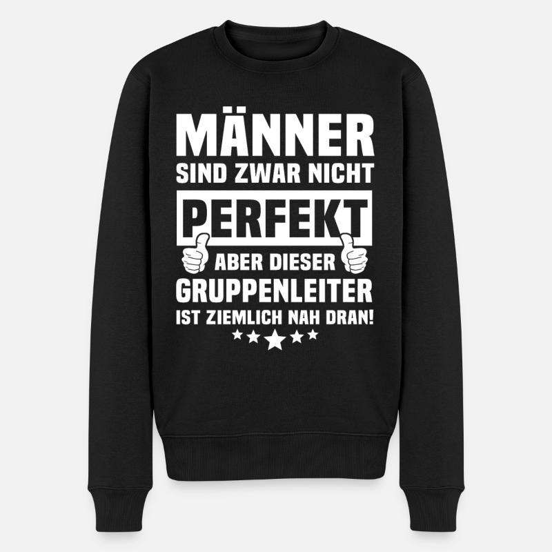 Dirigeants - Pull Premium bio Homme - noir
