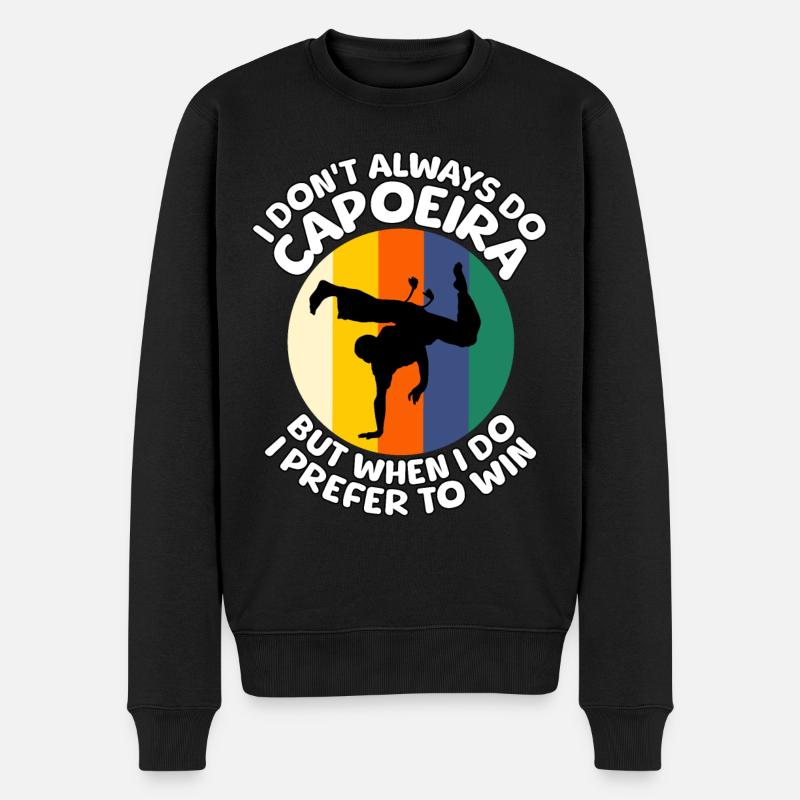 Dictons de capoeira - Pull Premium bio Homme - noir