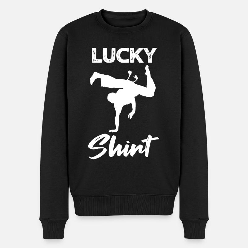Joueur de capoeira - Pull Premium bio Homme - noir