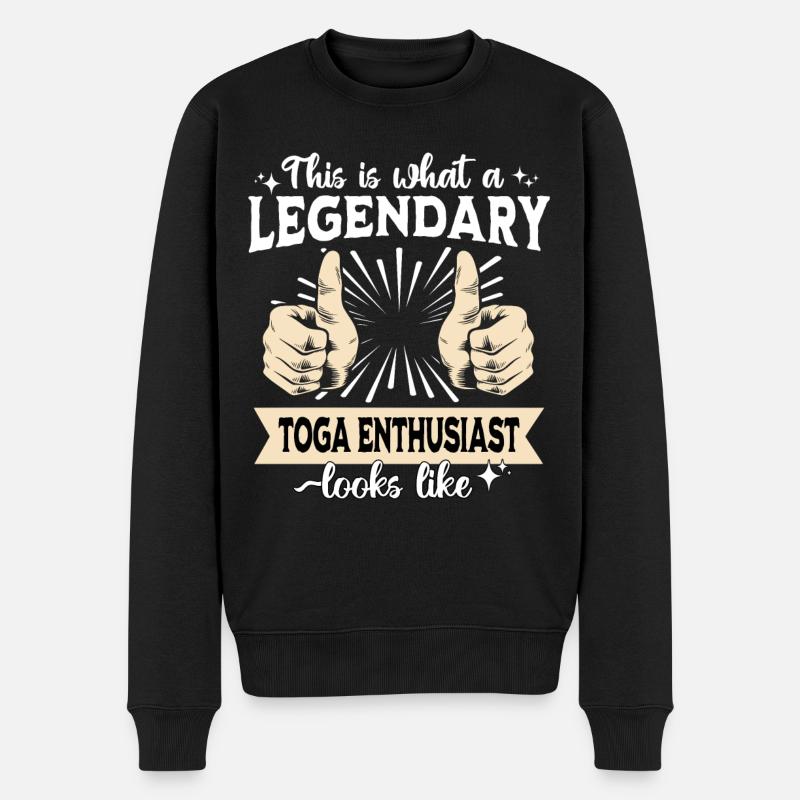Toge légendaire - Pull Premium bio Homme - noir