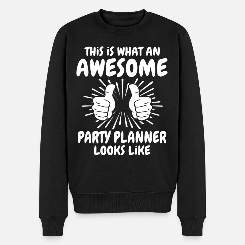 Organisateur de fêtes - Pull Premium bio Homme - noir