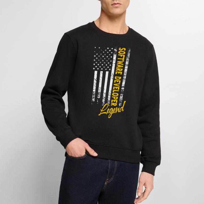Software Developer Legend Men's Premium Organic Jumper